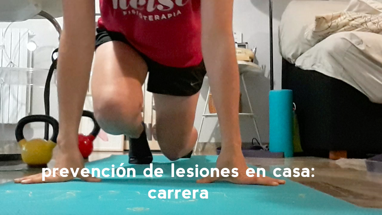 vídeo prevención de lesiones carrera en casa