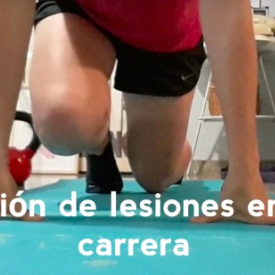 portada prevención lesiones carrera en casa